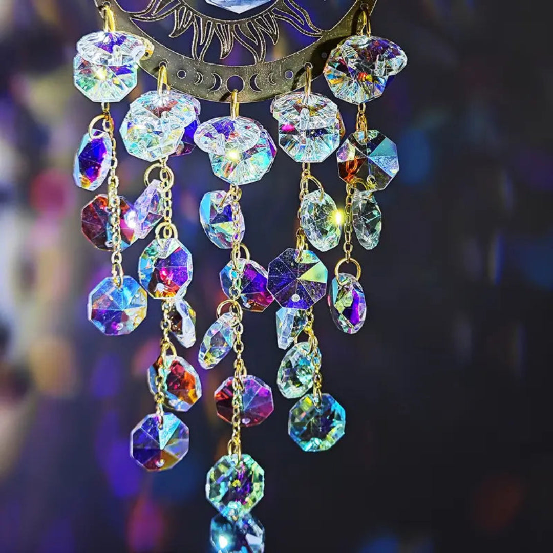 Handcrafted Crystal Sun Catcher – Rainbow Maker for Positive Energy and Good Luck